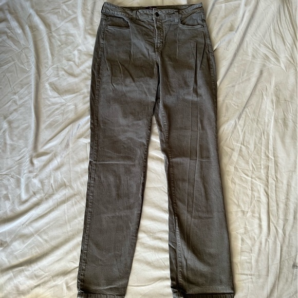 NYDJ Grey Straight Leg Jeans - Picture 1 of 5